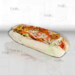 Jalapeño hotdog(cheese + jalapeños)